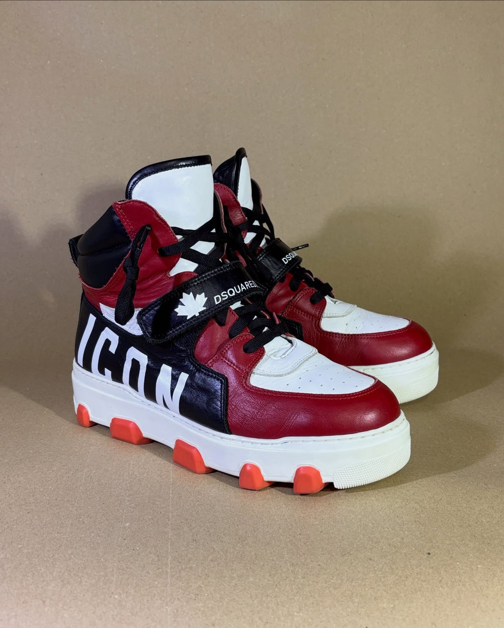 DSQUARED2 ICON Basket  muške visoke patike  - 42