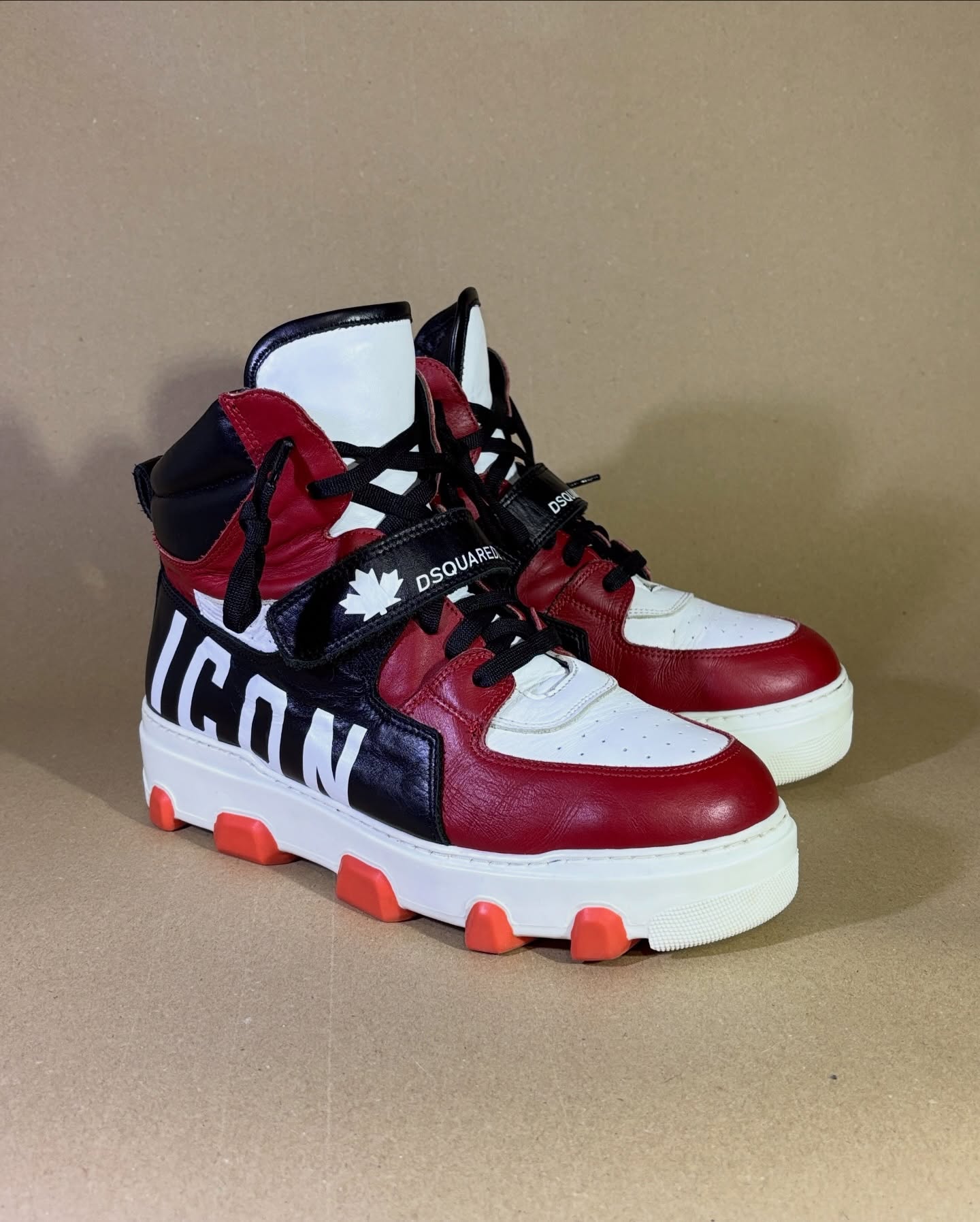 DSQUARED2 ICON Basket  muške visoke patike  - 42