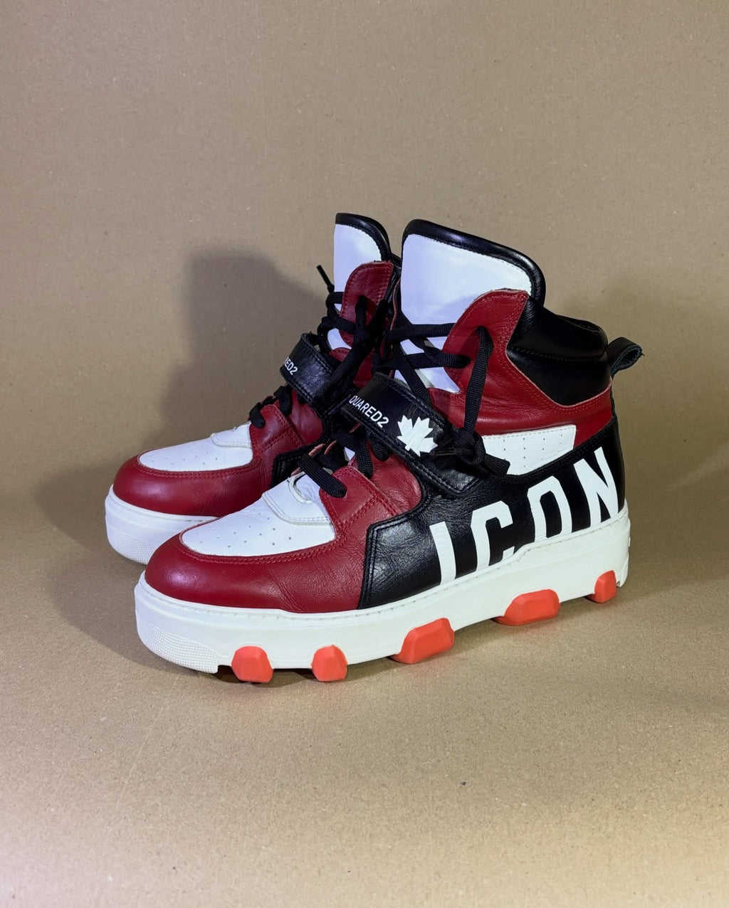 DSQUARED2 ICON Basket  muške visoke patike  - 42