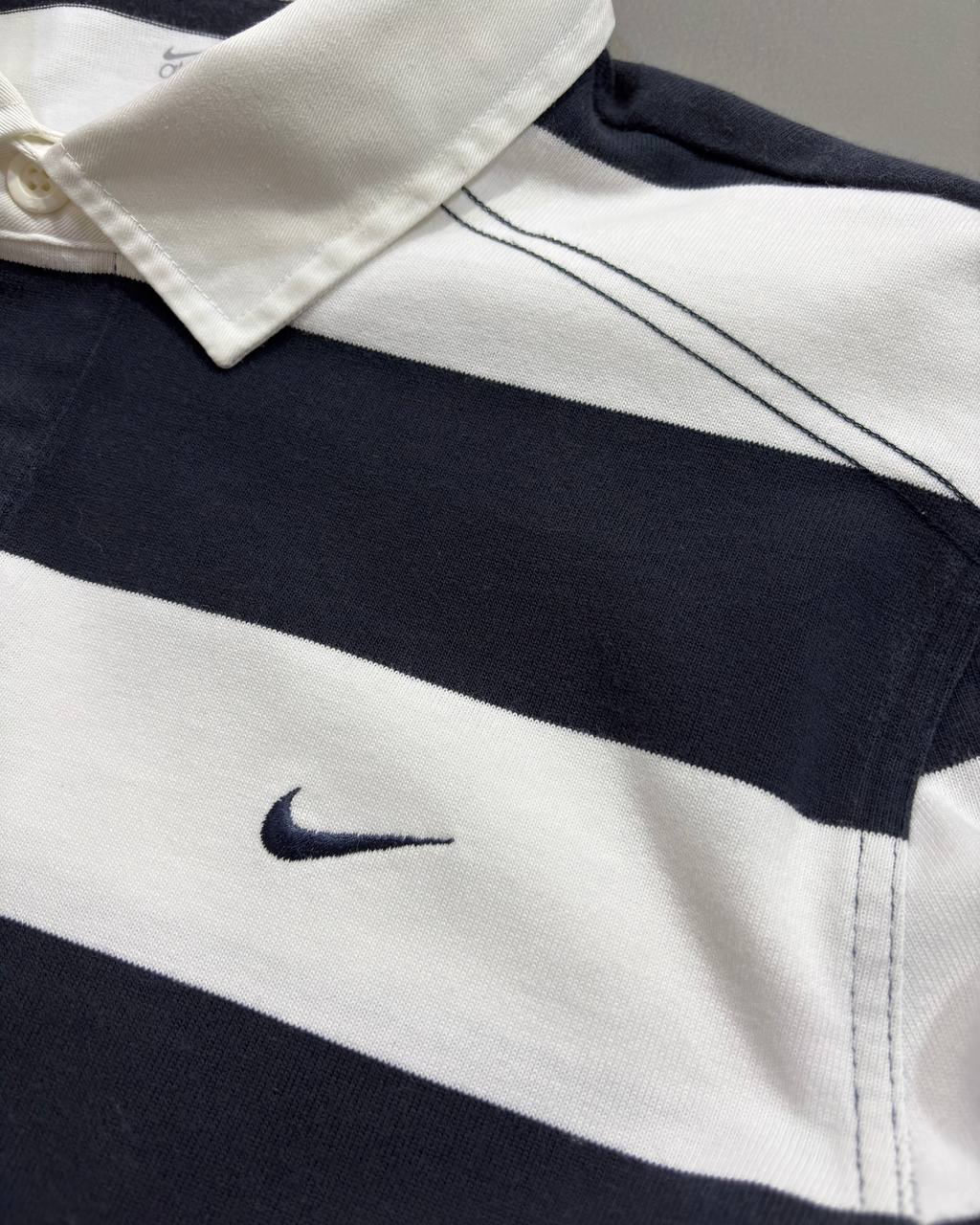 Nike muška ragbi polo majica dugih rukava u vintage stilu – XL