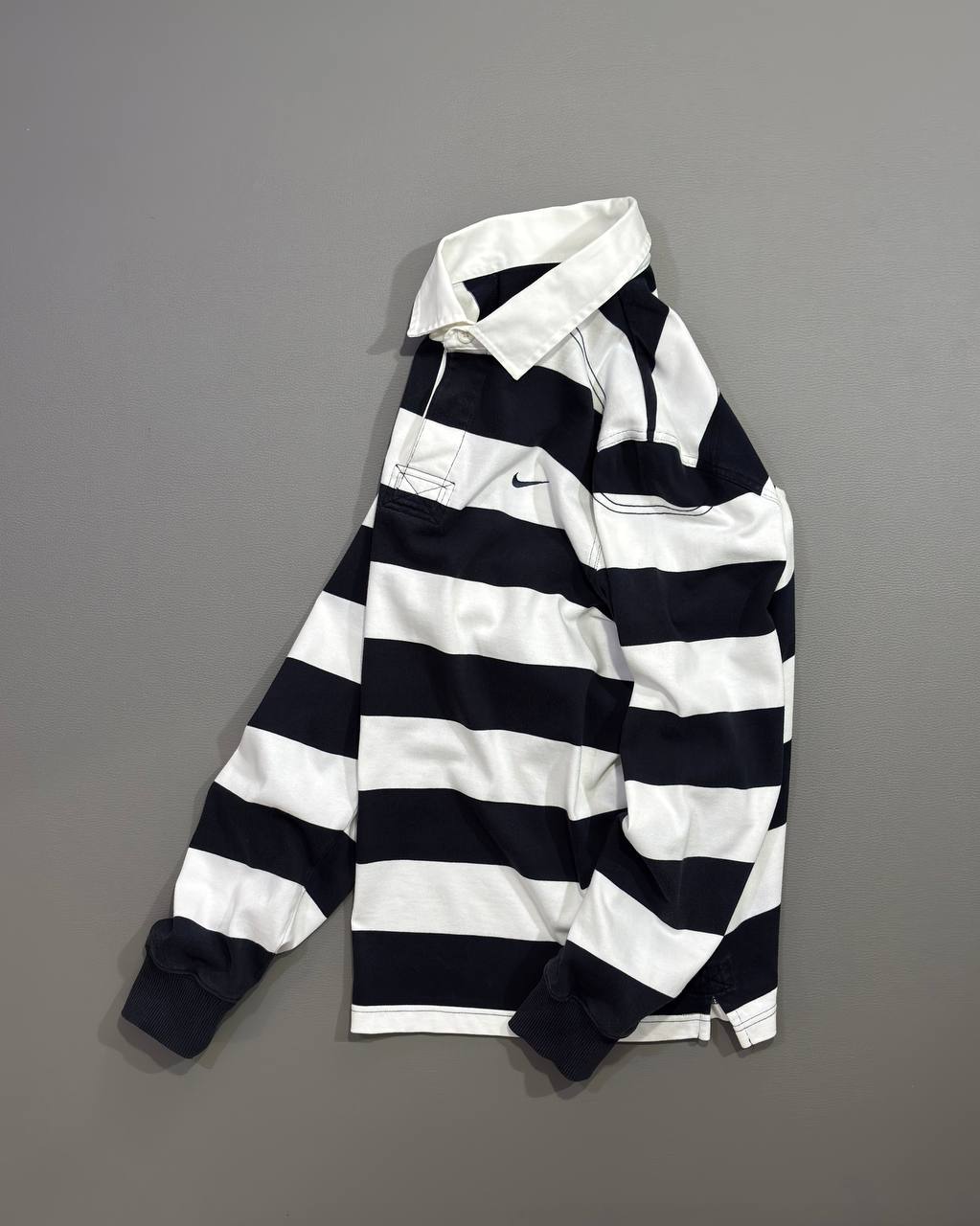 Nike muška ragbi polo majica dugih rukava u vintage stilu – XL
