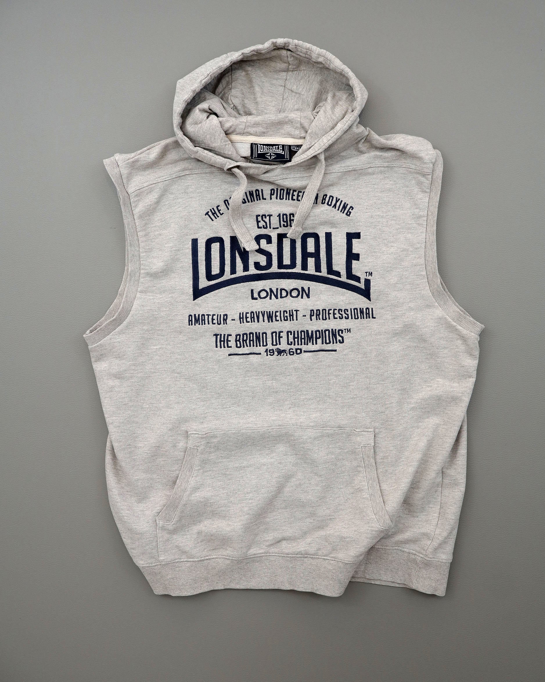 Lonsdale muška dukserica bez rukava – 2XL