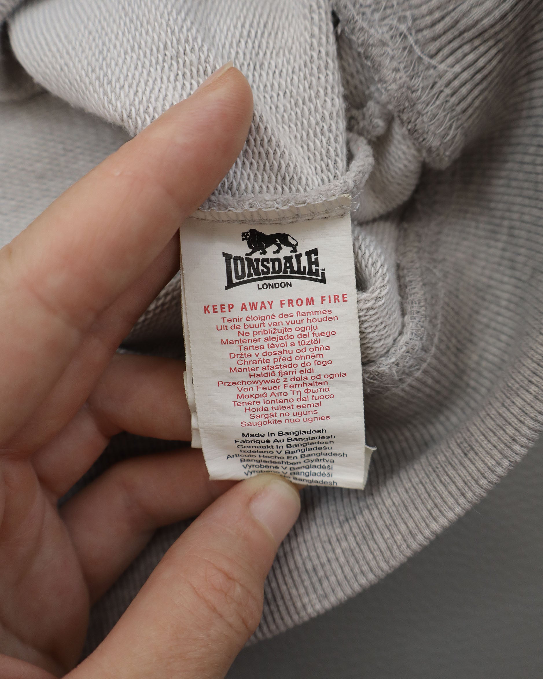 Lonsdale muška dukserica bez rukava – 2XL