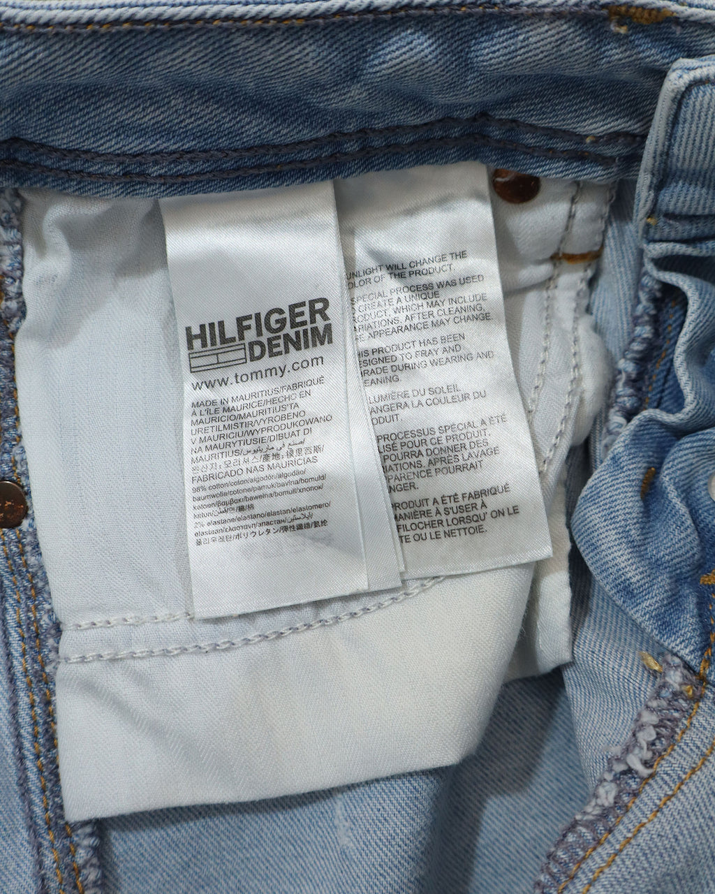 Tommy Hilfiger ženski teksas šorts – 25 (XS)