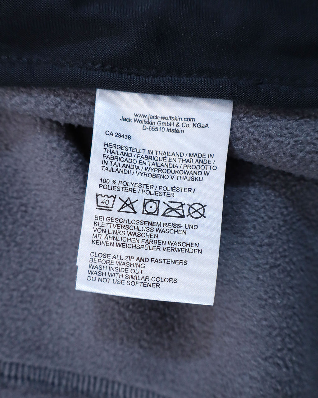 Jack Wolfskin muški flis duks – L