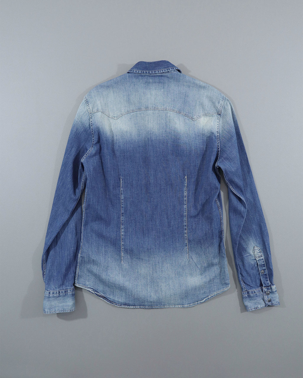 GAS Premium Denim muška teksas košulja – M