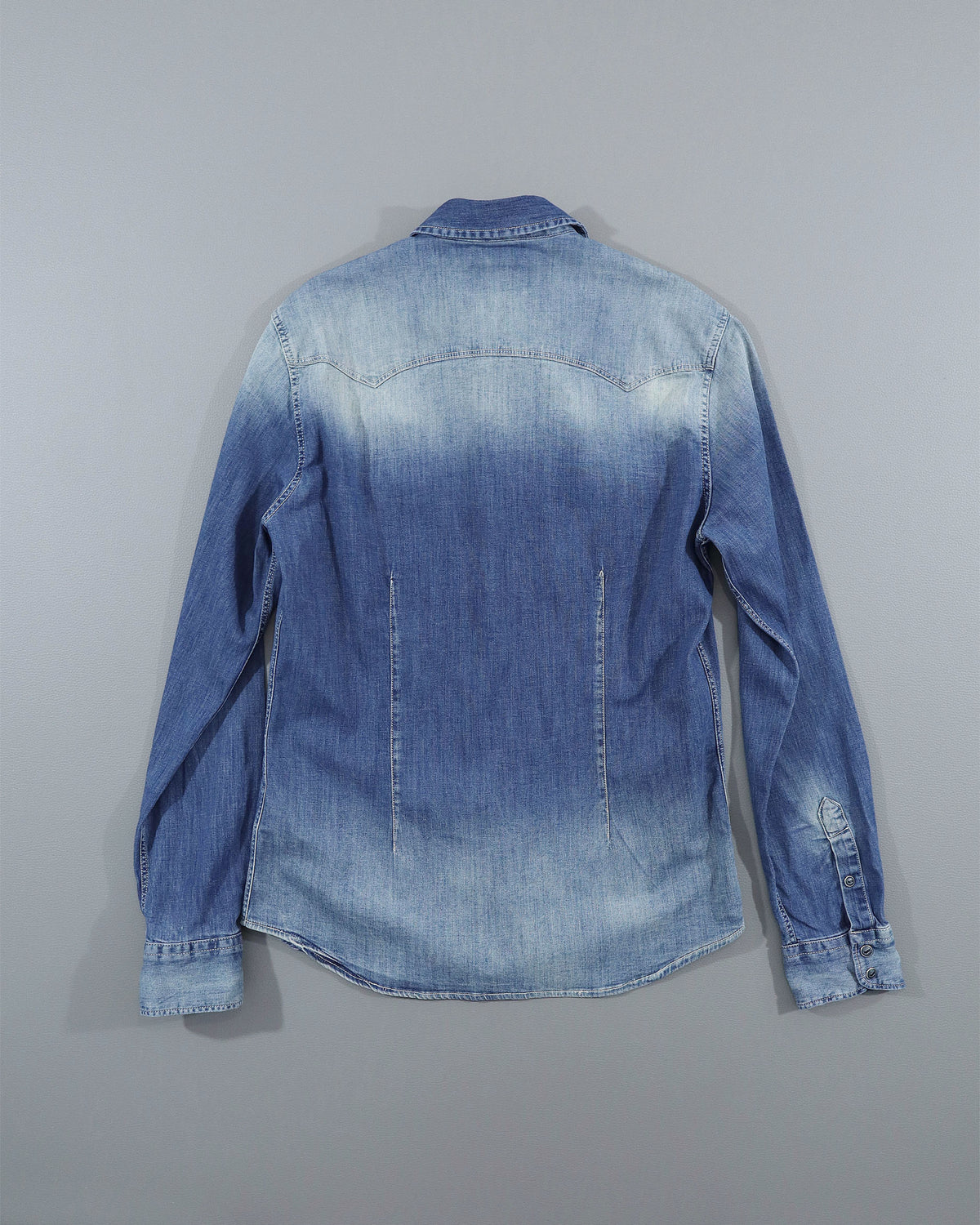GAS Premium Denim muška teksas košulja – M