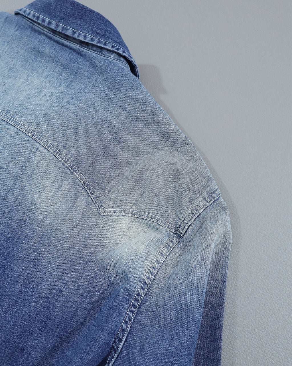 GAS Premium Denim muška teksas košulja – M