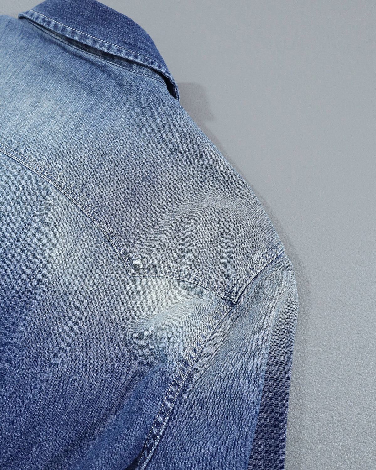 GAS Premium Denim muška teksas košulja – M