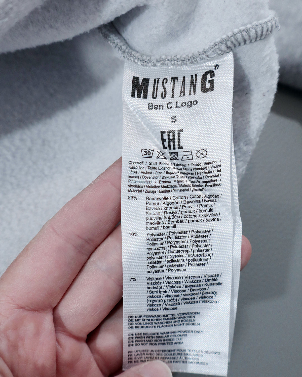 Mustang muški duks – S