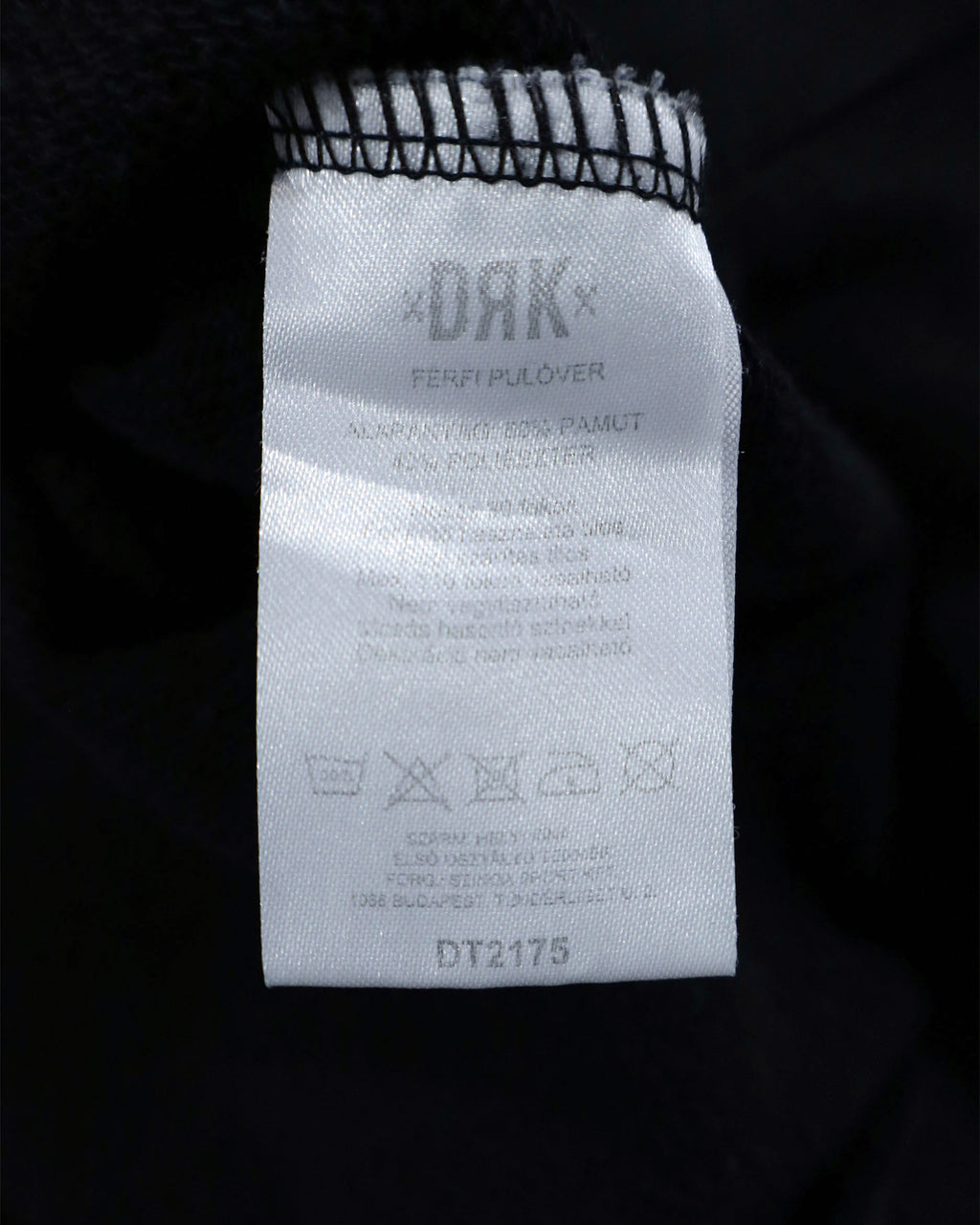 DRK muški duks sa kapuljačom – XL