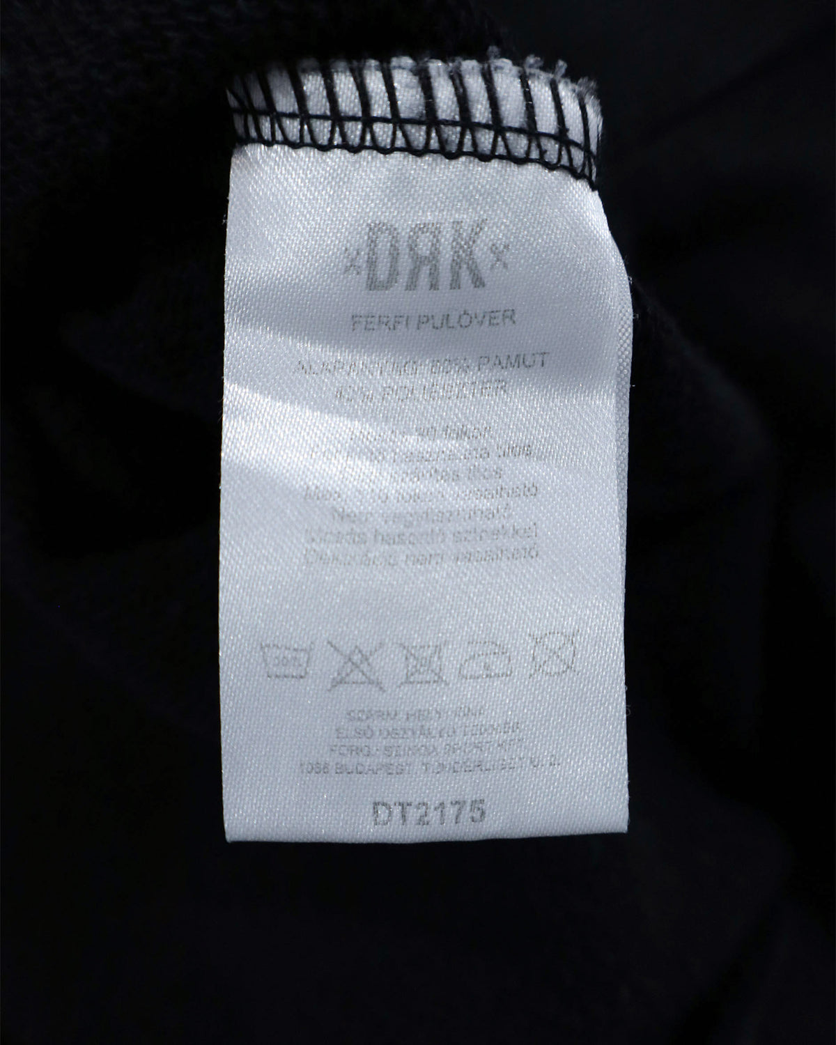 DRK muški duks sa kapuljačom – XL