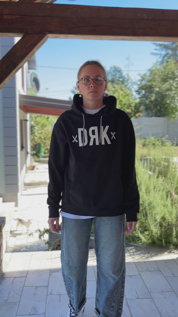 DRK muški duks sa kapuljačom – XL