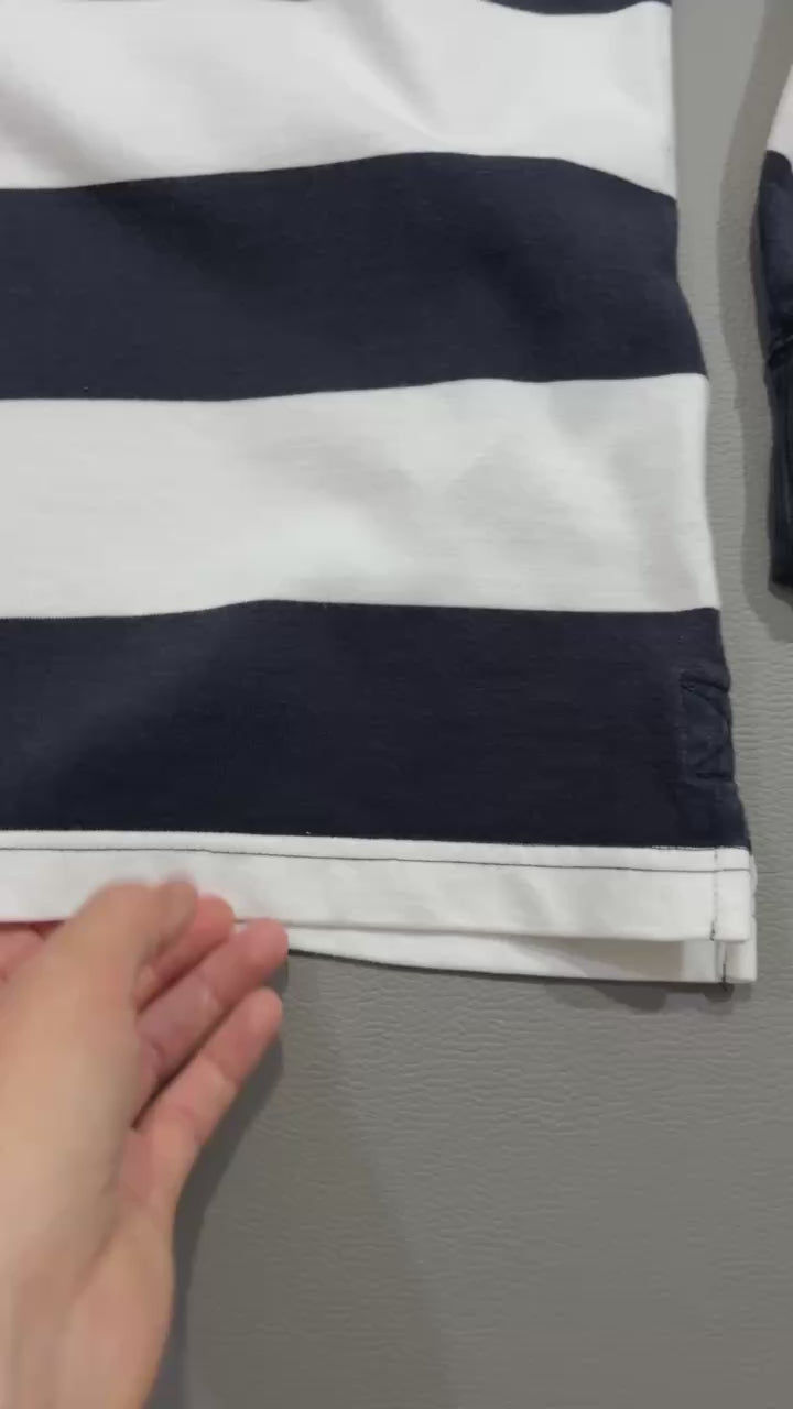 Nike muška ragbi polo majica dugih rukava u vintage stilu – XL