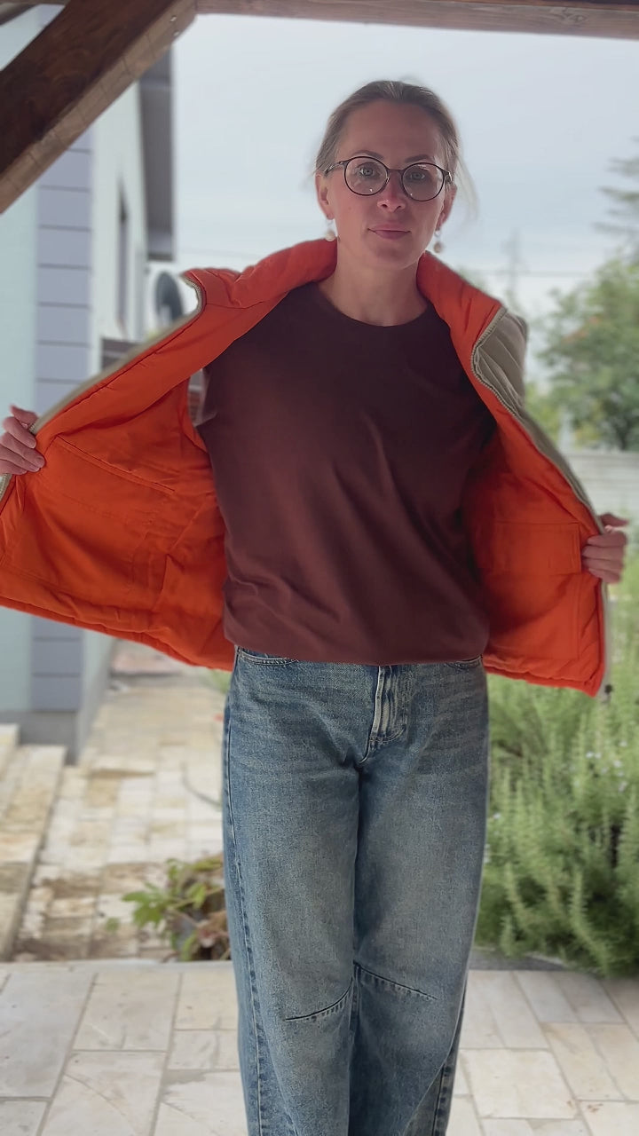 Nike vintage muški reverzibilni prsluk – M